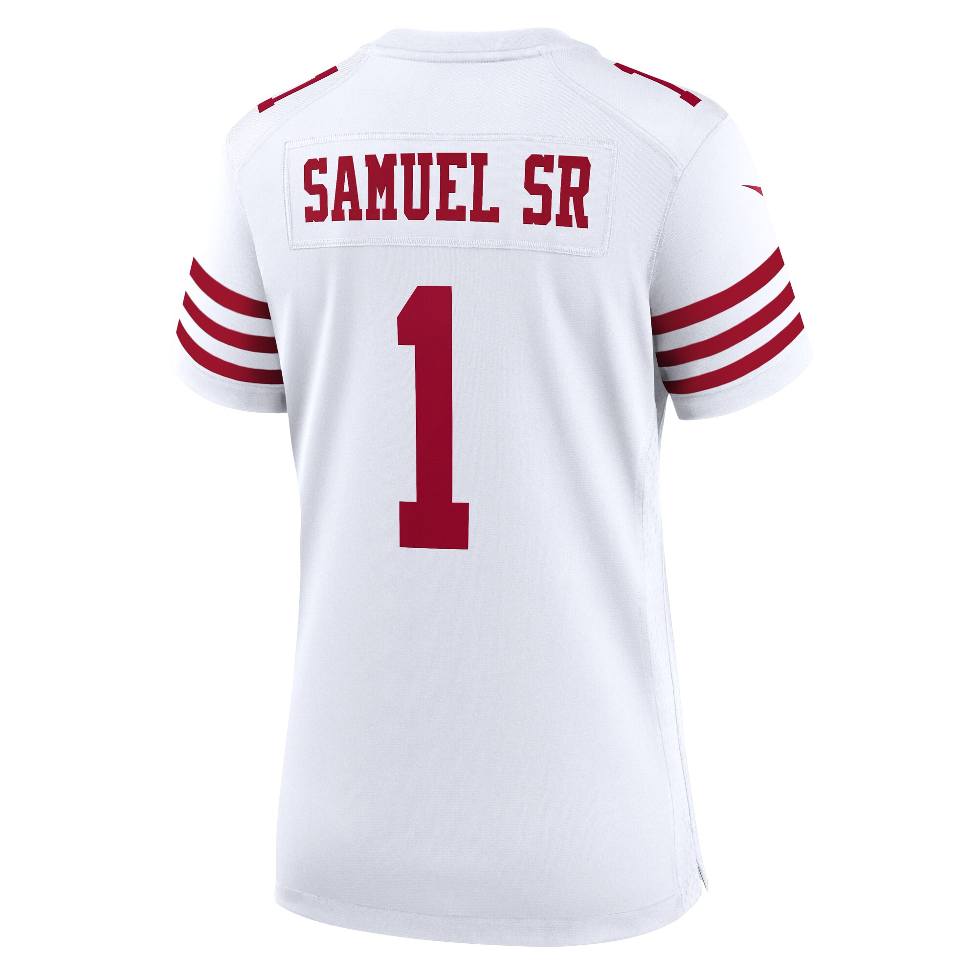 Deebo Samuel Sr San Francisco 49ers Nike Women’s Game Jersey – White - Image 3
