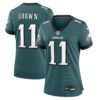 A.J. Brown Philadelphia Eagles Nike Women’s Team Game Jersey – Midnight Green