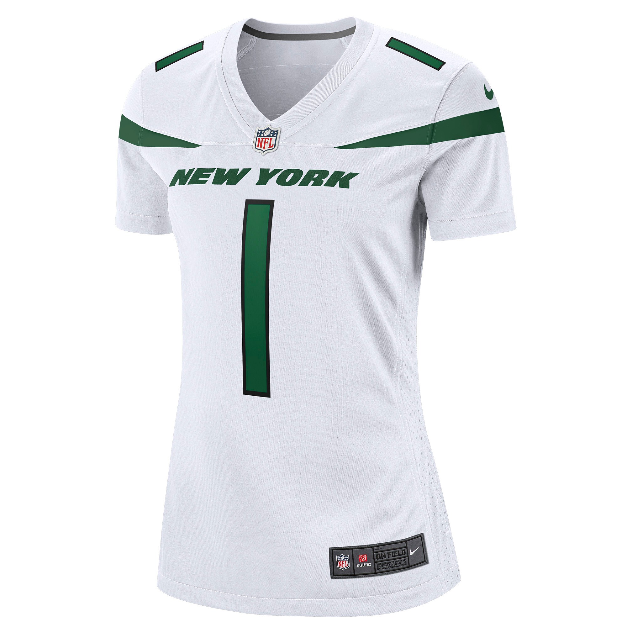 Ahmad Sauce Gardner New York Jets Nike Women’s Player Jersey – White - Image 2