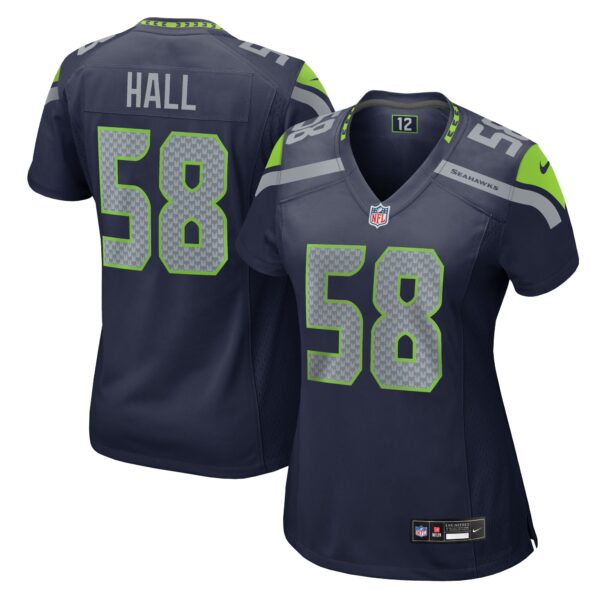 Derick Hall Seattle Seahawks Nike Women’s Team Game Jersey – College Navy