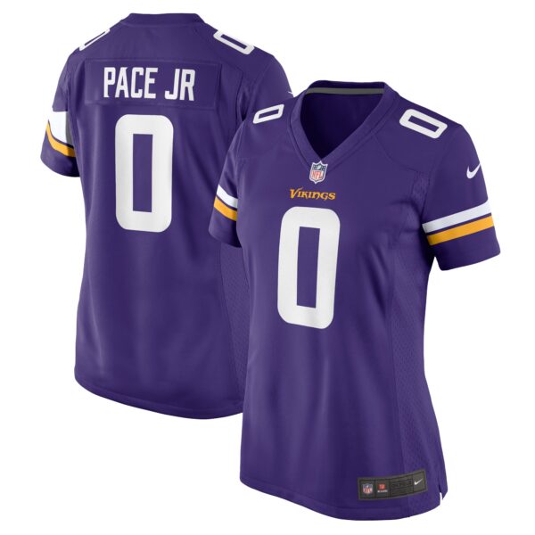 Ivan Pace Jr Minnesota Vikings Nike Women’s Game Jersey – Purple