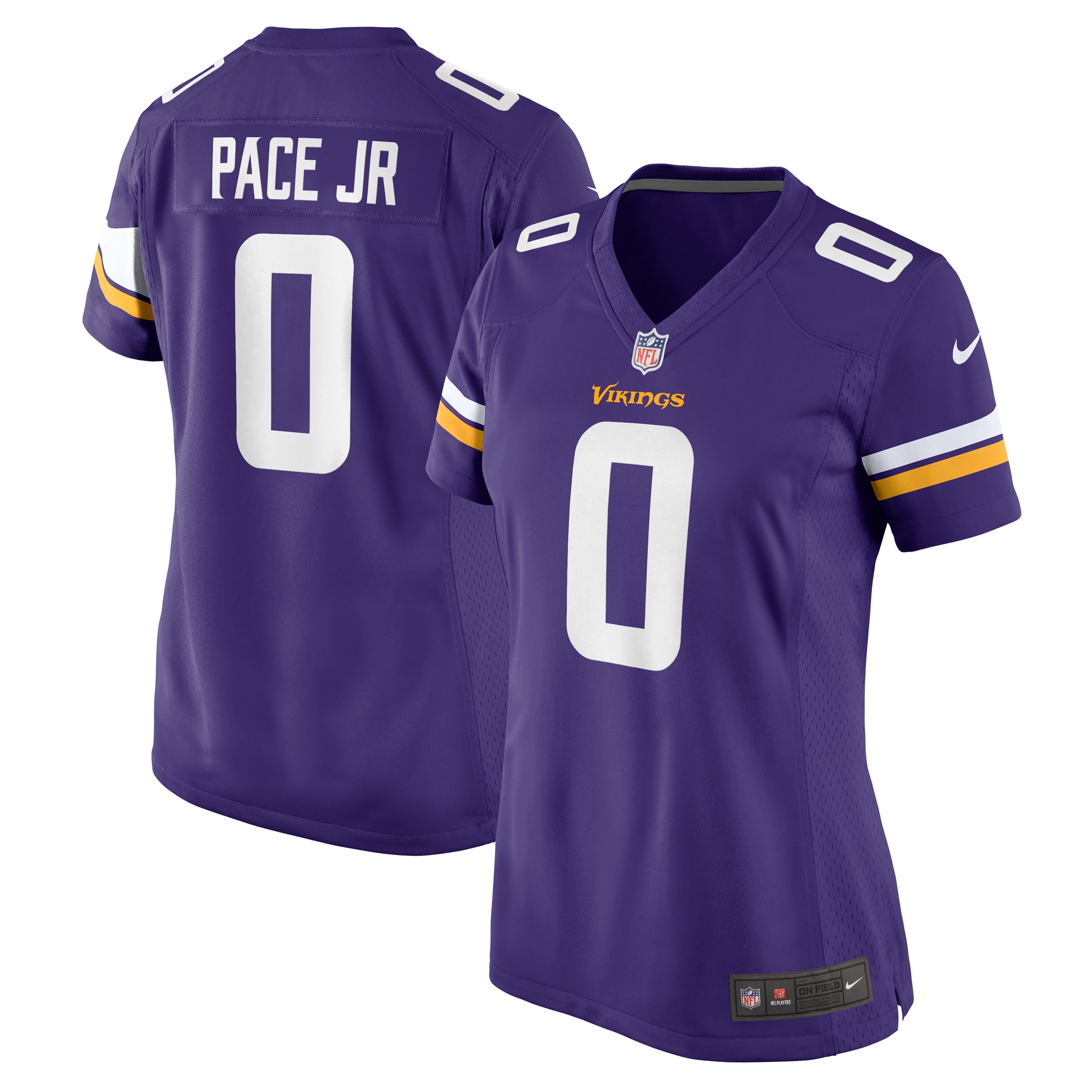Ivan Pace Jr Minnesota Vikings Nike Women’s Game Jersey – Purple