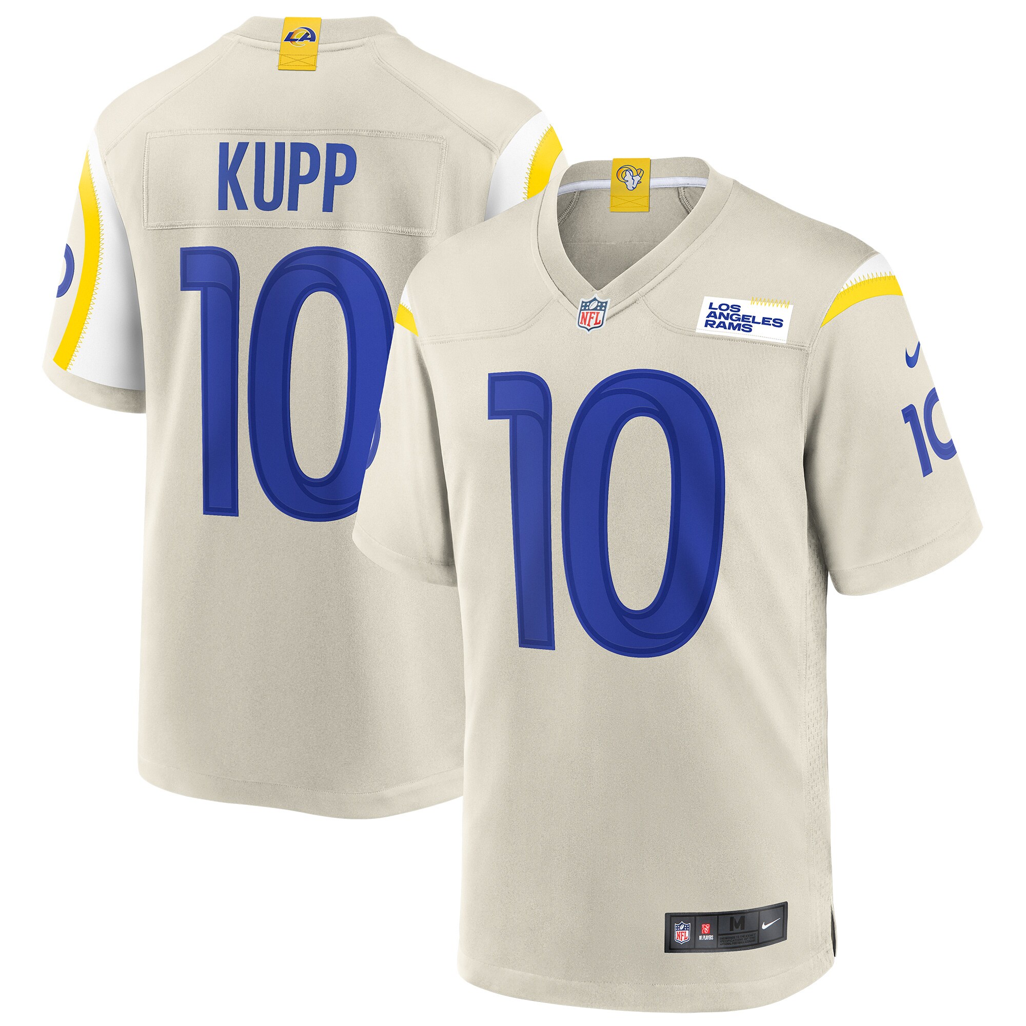 Cooper Kupp Los Angeles Rams Nike Game Jersey – Bone
