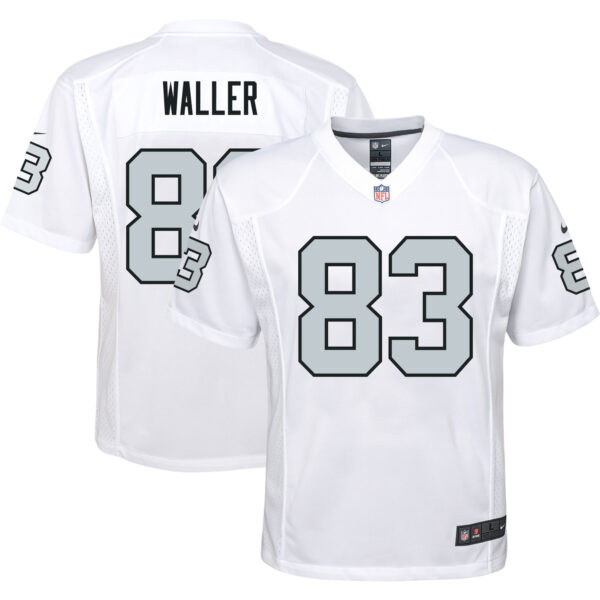 Darren Waller Las Vegas Raiders Nike Youth Alternate Game Jersey – White