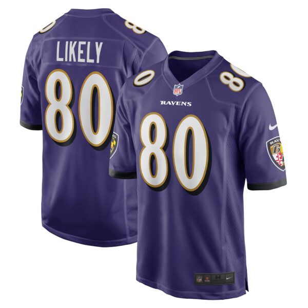 Isaiah Likely Baltimore Ravens Nike Player Game Jersey – Purple