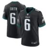DeVonta Smith Philadelphia Eagles Nike Alternate Game Jersey – Black