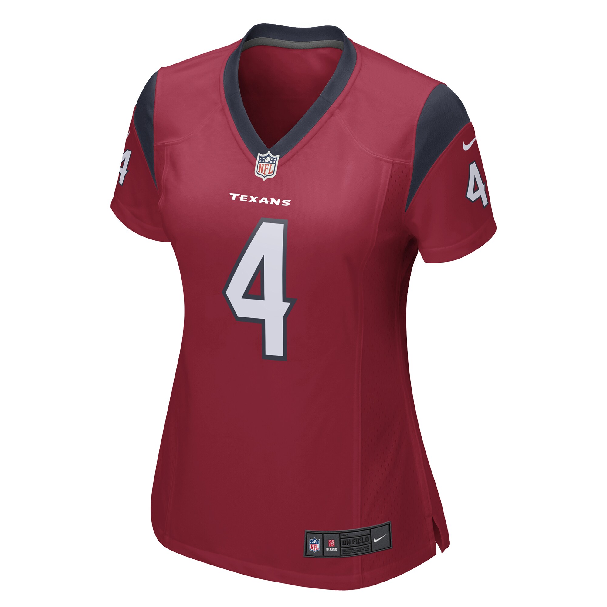 Deshaun Watson Houston Texans Nike Women’s Player Game Jersey – Red - Image 2