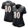 Isaiah Likely Baltimore Ravens Nike Women’s Alternate Game Jersey – Black