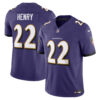 Derrick Henry Baltimore Ravens Nike Vapor F.U.S.E. Limited Jersey – Purple