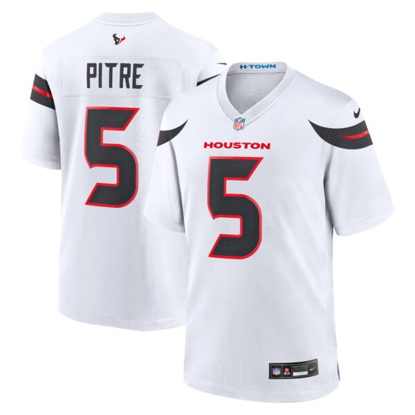Jalen Pitre Houston Texans Nike Game Jersey – White