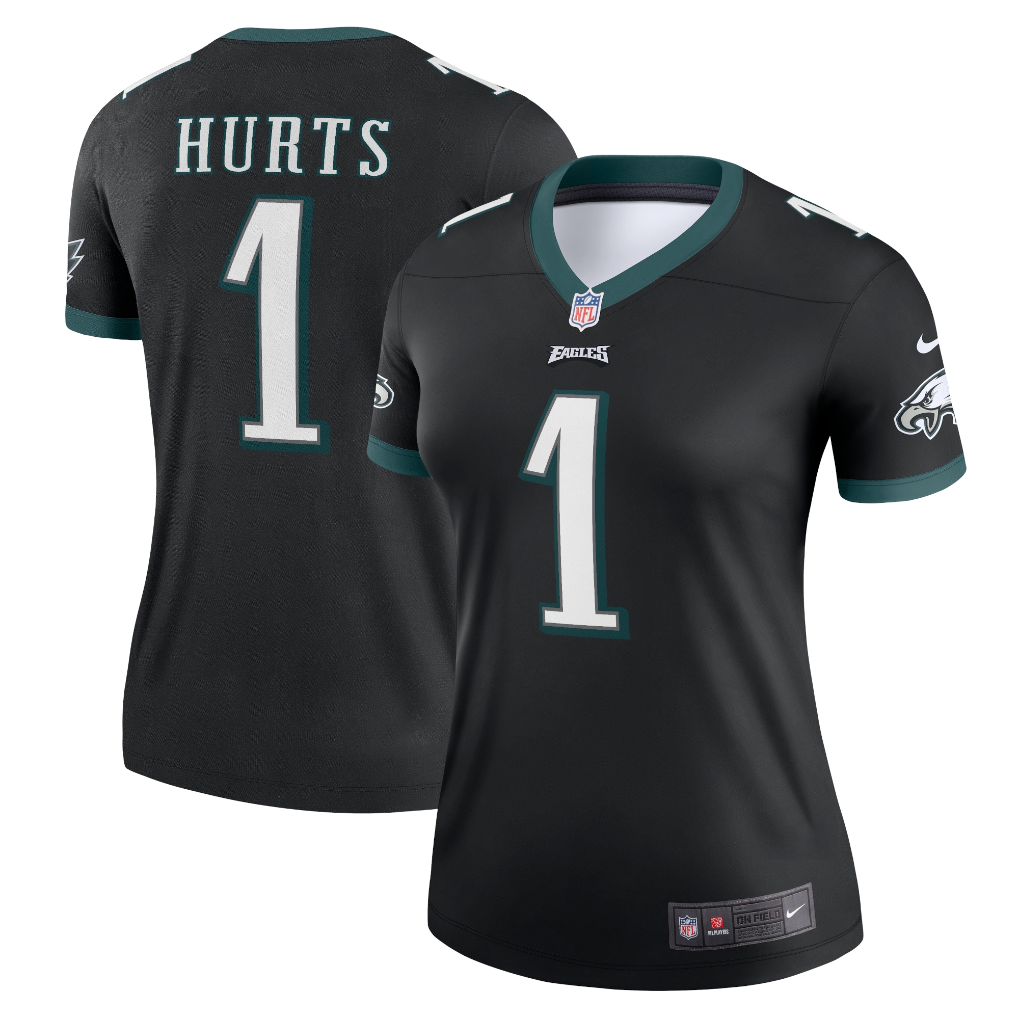 Jalen Hurts Philadelphia Eagles Nike Women’s Legend Jersey – Black