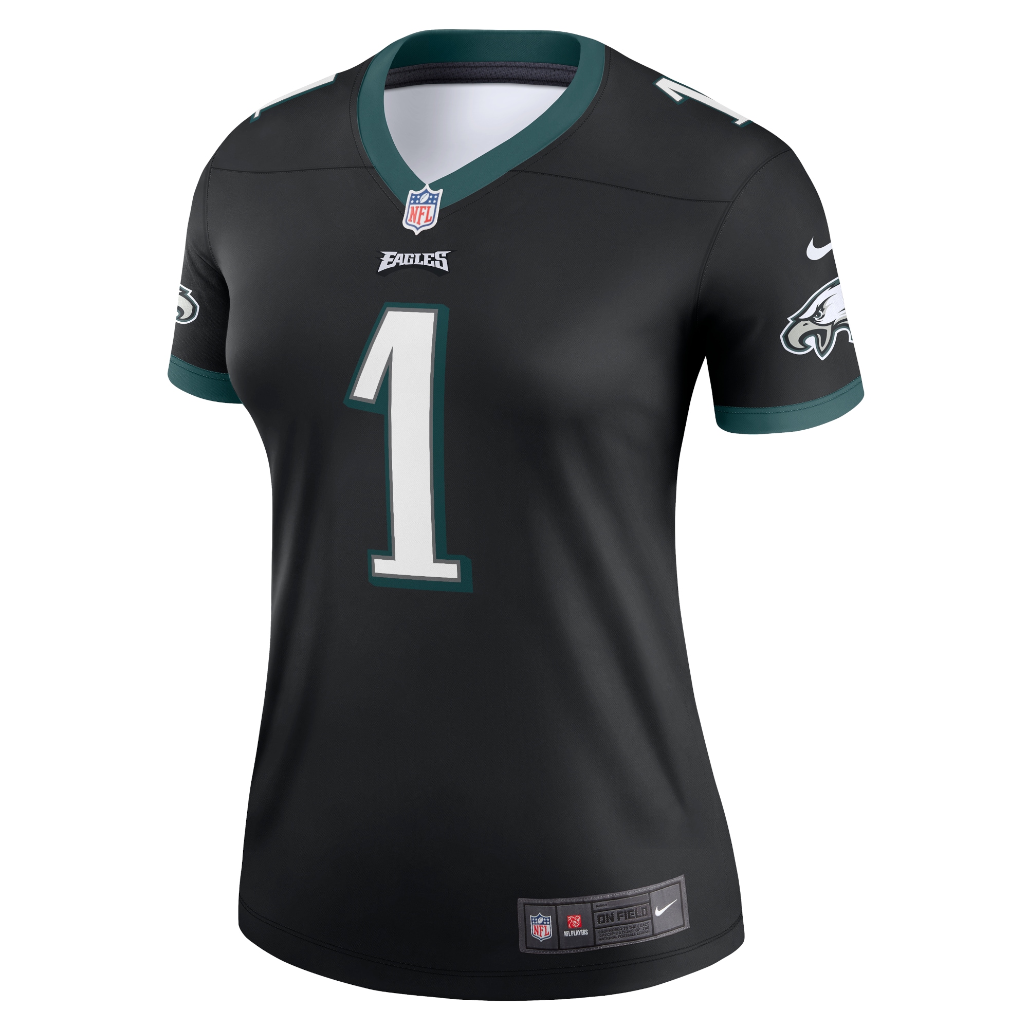 Jalen Hurts Philadelphia Eagles Nike Women’s Legend Jersey – Black - Image 2