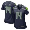 DK Metcalf Seattle Seahawks Nike Women’s Team Game Jersey – College College Navy