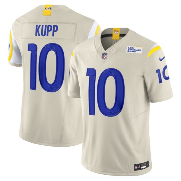 Cooper Kupp Los Angeles Rams Nike Alternate Vapor F.U.S.E. Limited Jersey – Bone