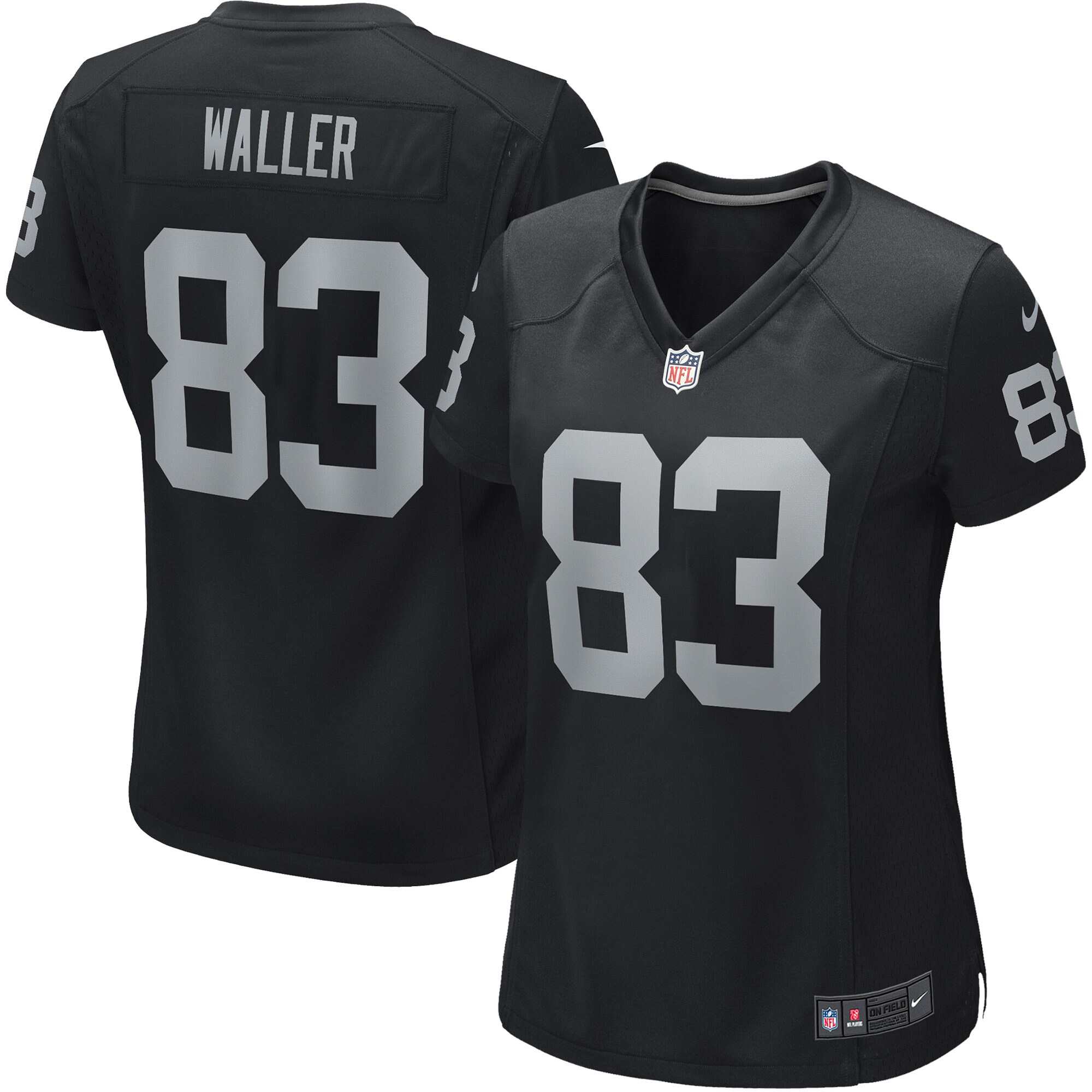 Darren Waller Las Vegas Raiders Nike Women’s Player Jersey – Black