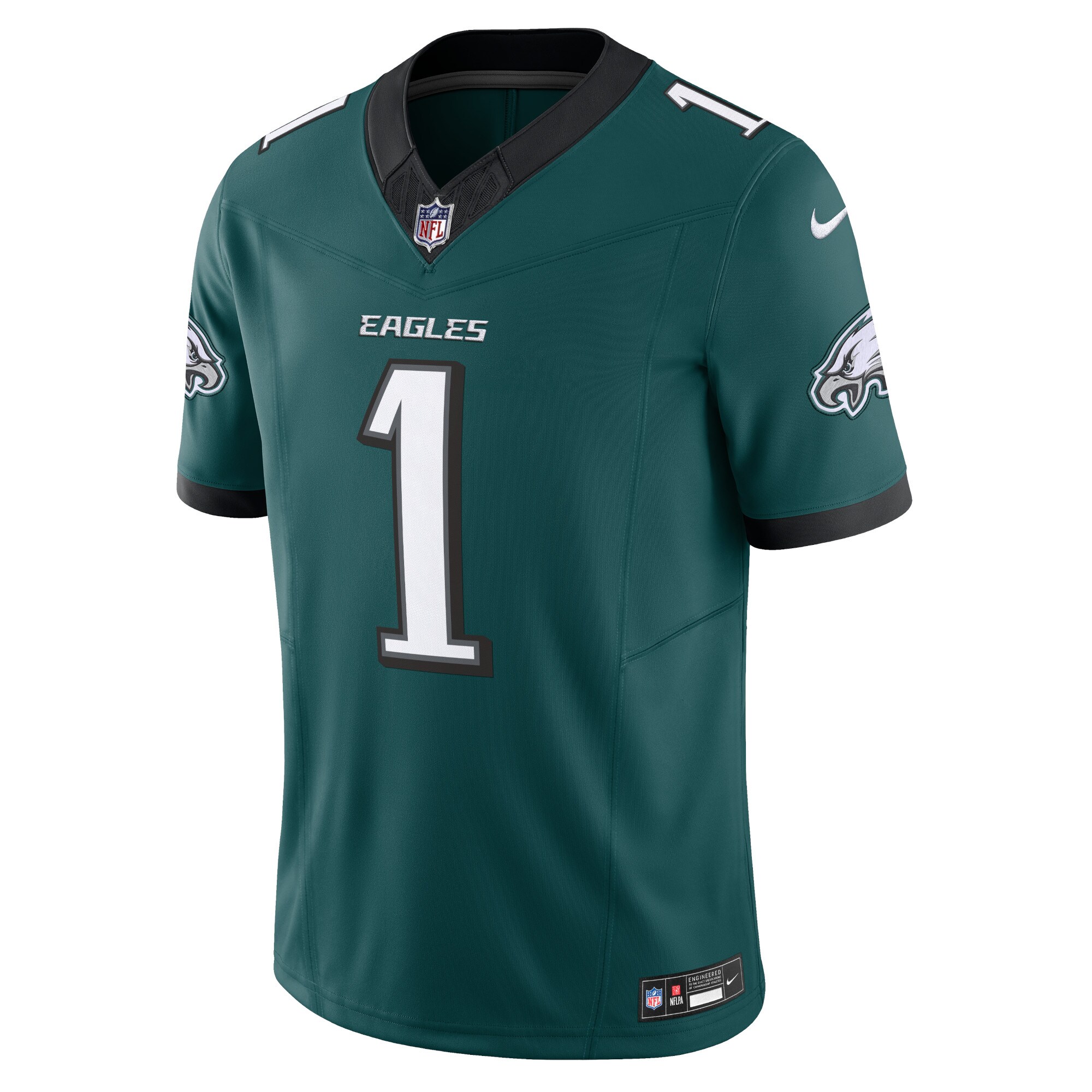 Jalen Hurts Philadelphia Eagles Nike Vapor F.U.S.E. Limited Jersey – Midnight Green - Image 2