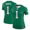 Jalen Hurts Philadelphia Eagles Nike Women’s Alternate Legend Player Jersey – Kelly Green