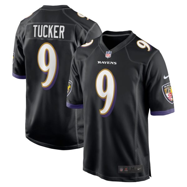 Justin Tucker Baltimore Ravens Nike Player Game Jersey – Black