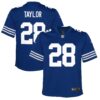 Jonathan Taylor Indianapolis Colts Nike Youth Game Jersey – Royal