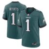 Jalen Hurts Philadelphia Eagles Nike Team Game Jersey – Midnight Green