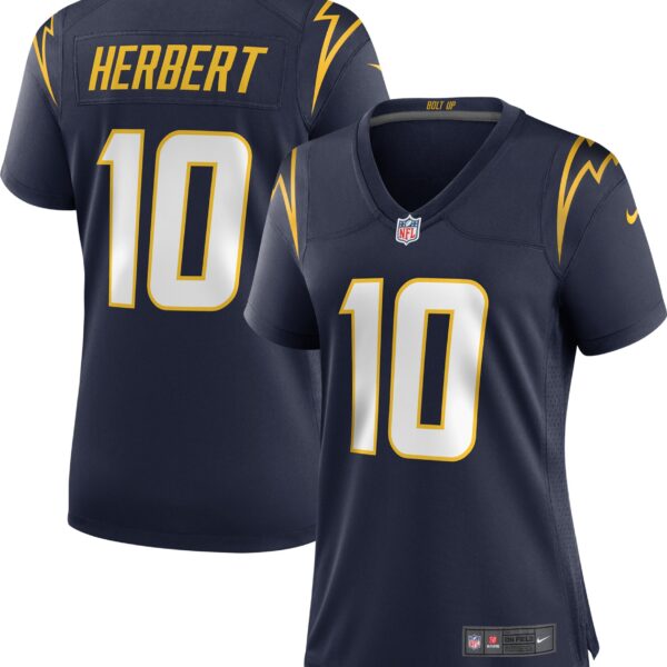Justin Herbert Los Angeles Chargers Nike Women’s Alternate Game Jersey – Navy