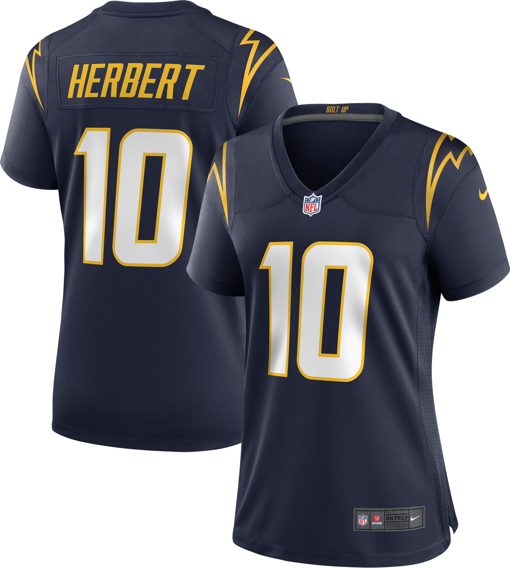 Justin Herbert Los Angeles Chargers Nike Women’s Alternate Game Jersey – Navy