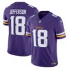 Justin Jefferson Minnesota Vikings Nike Vapor F.U.S.E. Limited Jersey – Purple