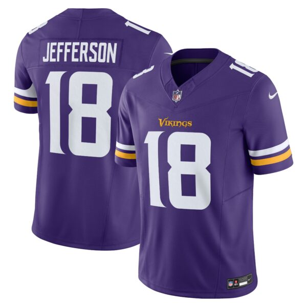 Justin Jefferson Minnesota Vikings Nike Vapor F.U.S.E. Limited Jersey – Purple