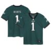 Jalen Hurts Philadelphia Eagles Nike Preschool Game Jersey – Midnight Green
