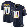 Justin Herbert Los Angeles Chargers Nike Vapor F.U.S.E. Limited Jersey – Navy