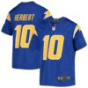Justin Herbert Los Angeles Chargers Nike Youth Game Jersey – Royal