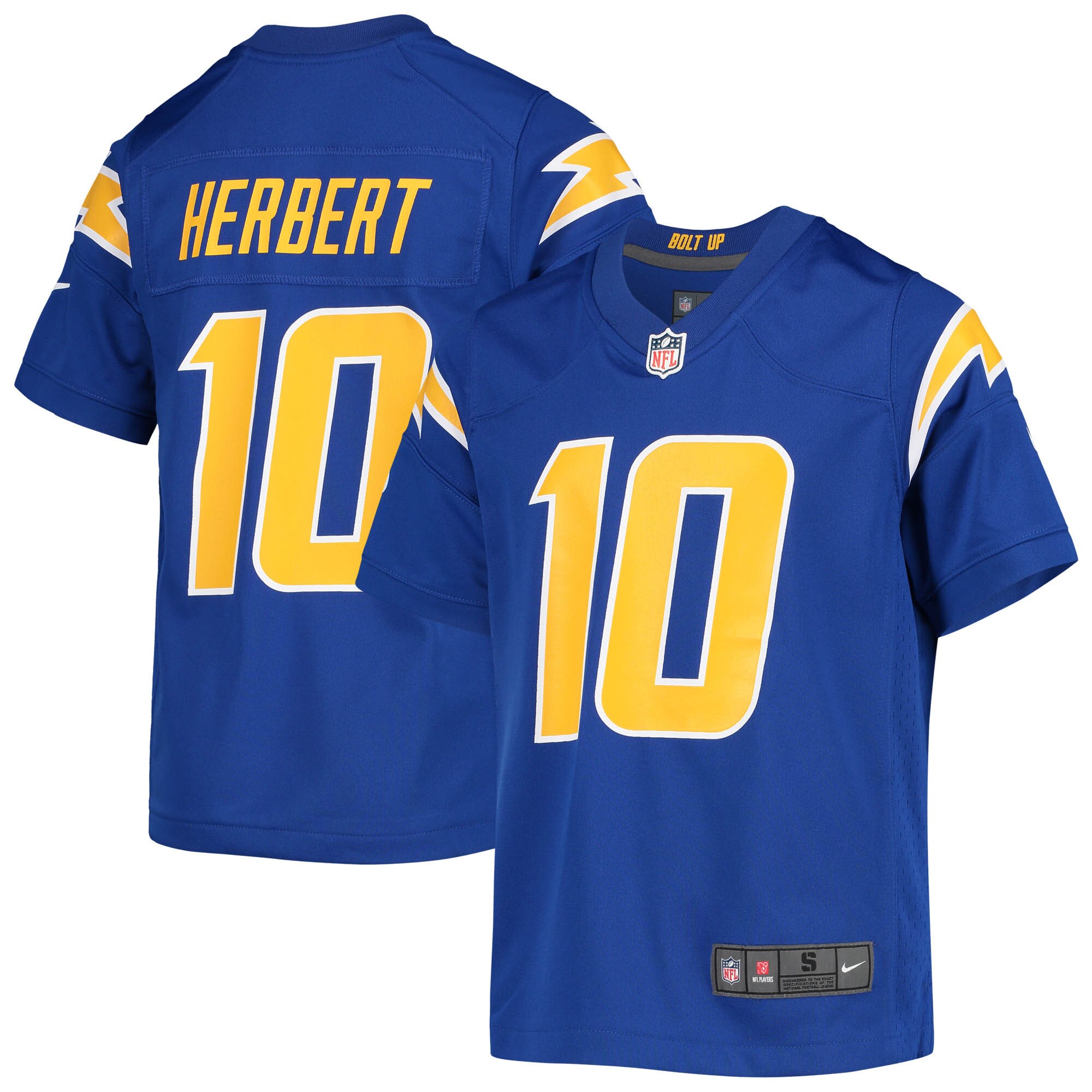 Justin Herbert Los Angeles Chargers Nike Youth Game Jersey – Royal