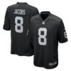 Josh Jacobs Las Vegas Raiders Nike Game Player Jersey – Black