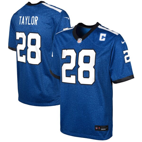 Jonathan Taylor Indianapolis Colts Nike Youth Game Jersey – Blue