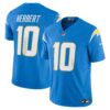 Justin Herbert Los Angeles Chargers Nike Vapor F.U.S.E. Limited Jersey – Powder Blue