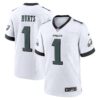 Jalen Hurts Philadelphia Eagles Nike White Game Jersey – White