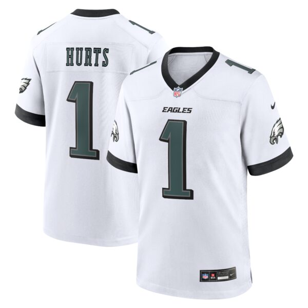 Jalen Hurts Philadelphia Eagles Nike White Game Jersey – White