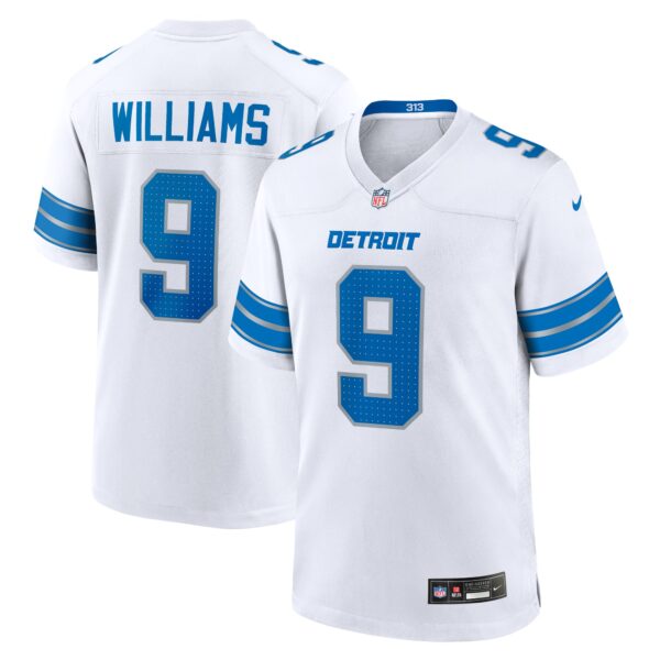 Jameson Williams Detroit Lions Nike White Game Jersey – White
