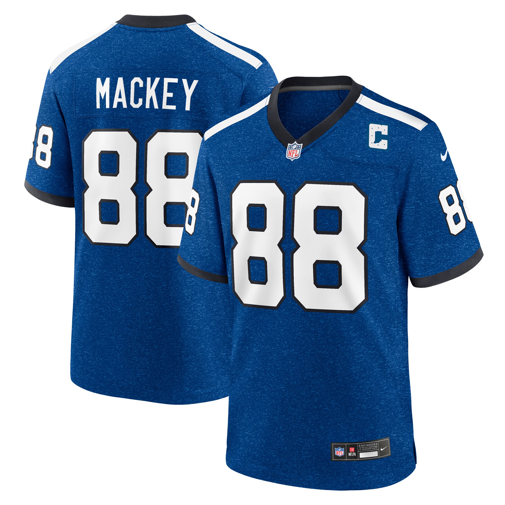 John Mackey Indianapolis Colts Nike Indiana Nights Alternate Game Jersey – Royal