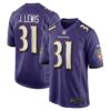 Jamal Lewis Baltimore Ravens Nike Game Retired Player Jersey – Purple