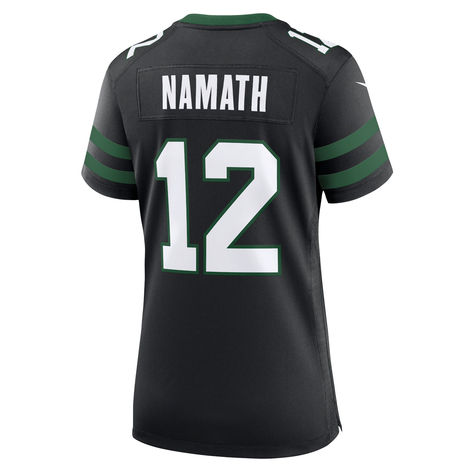 Joe Namath New York Jets Nike Women’s Retired Player Alternate Game Jersey – Legacy Black - Image 3
