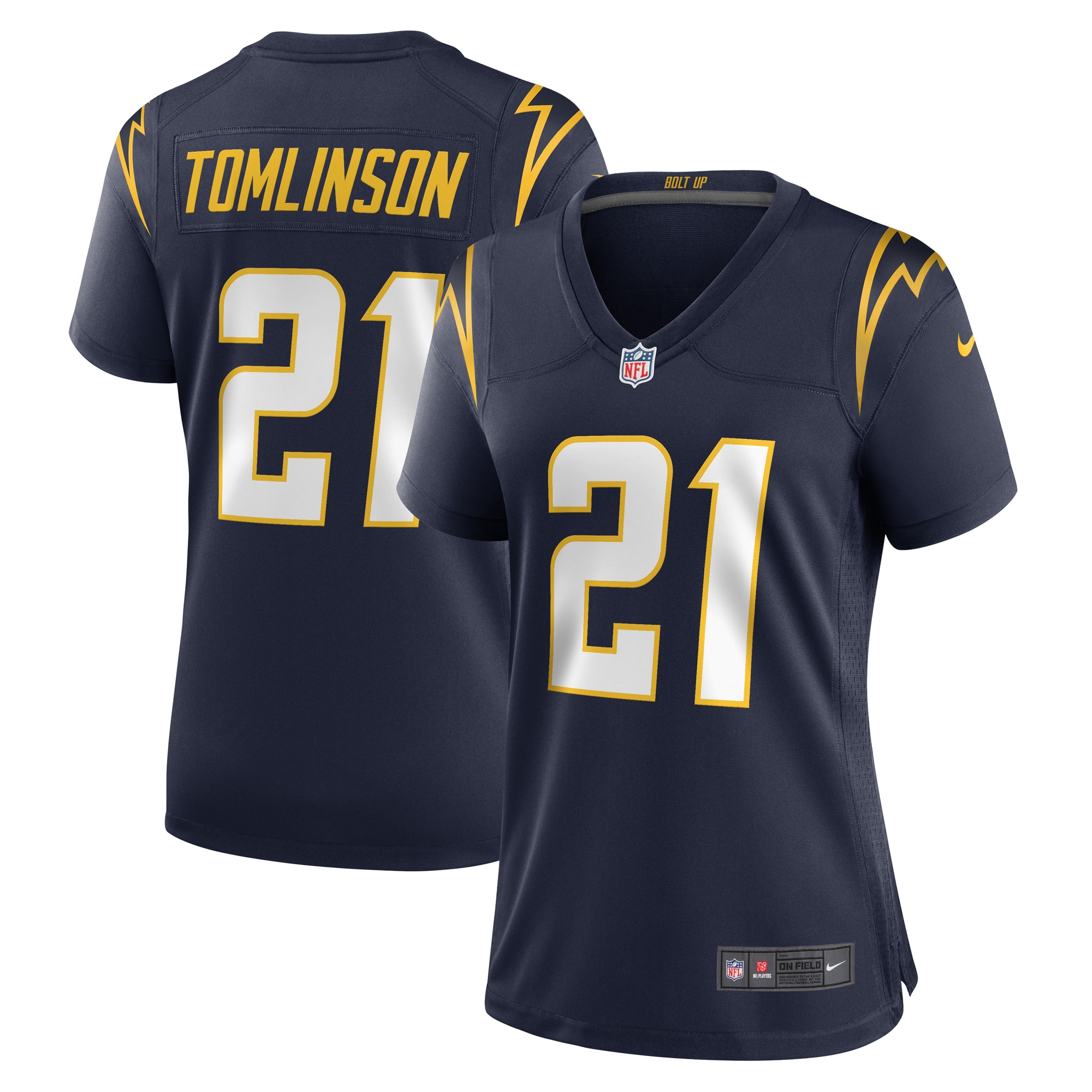LaDainian Tomlinson Los Angeles Chargers Nike Women’s Retired Player Jersey – Navy