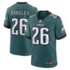 Saquon Barkley Philadelphia Eagles Nike Game Player Jersey – Midnight Green