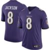 Lamar Jackson Baltimore Ravens Nike Speed Machine Limited Jersey – Purple