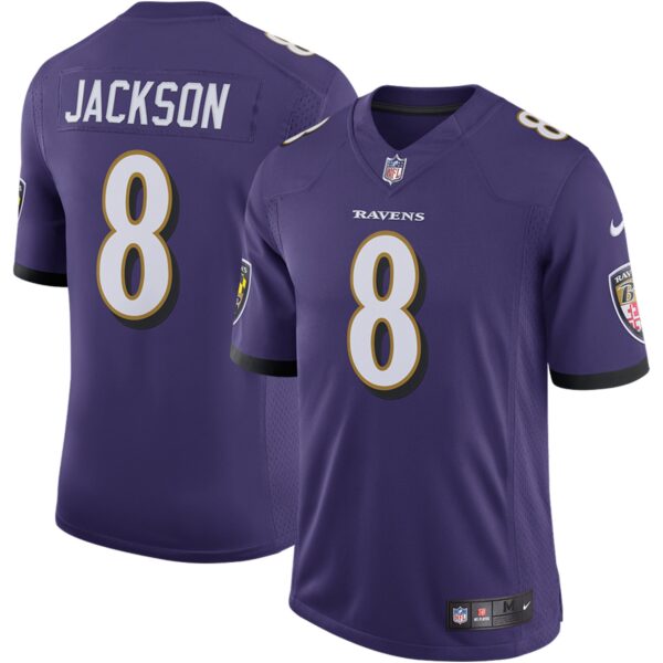 Lamar Jackson Baltimore Ravens Nike Speed Machine Limited Jersey – Purple