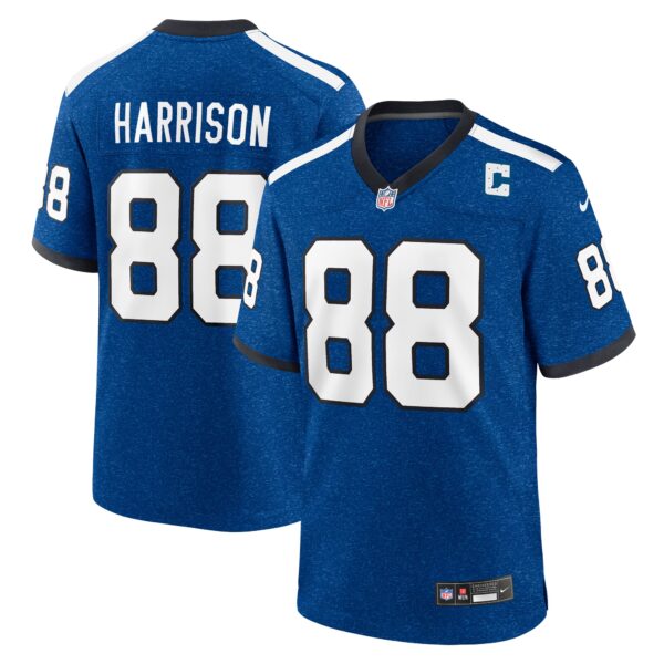 Marvin Harrison Indianapolis Colts Nike Indiana Nights Alternate Game Jersey – Royal