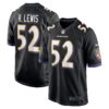 Ray Lewis Baltimore Ravens Nike Retired Player Jersey – Black