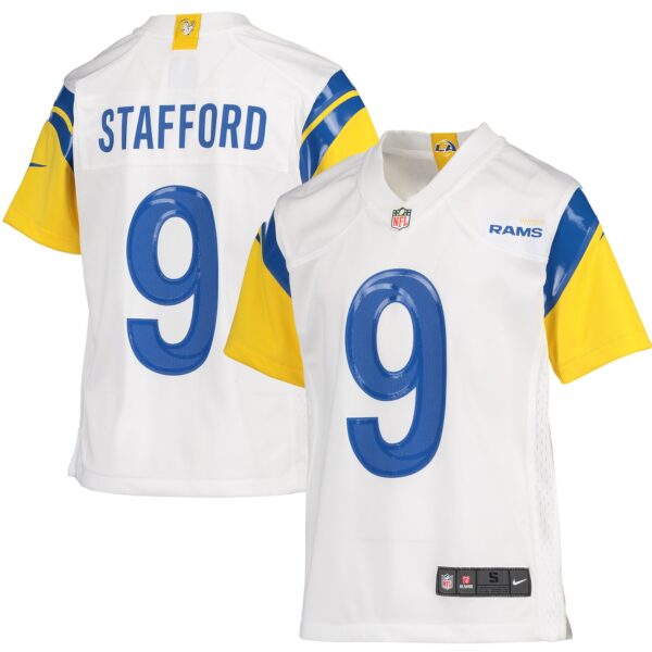 Matthew Stafford Los Angeles Rams Nike Youth Game Jersey – White