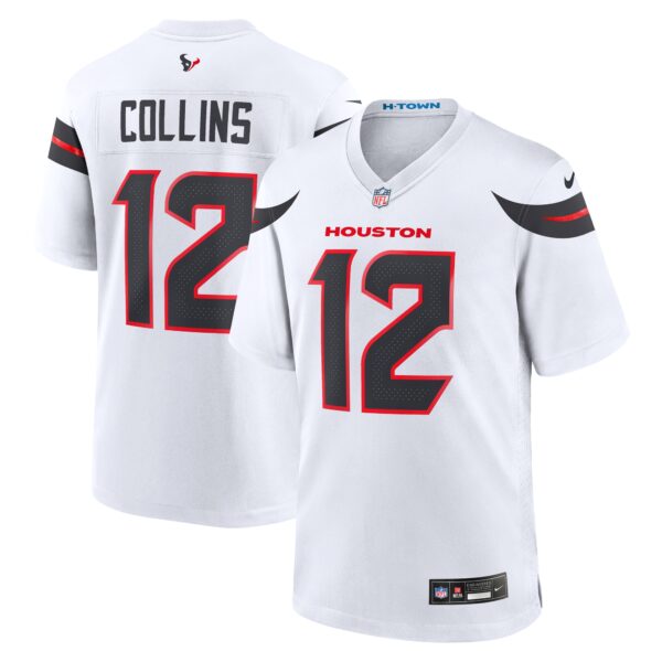 Nico Collins Houston Texans Nike Game Jersey – White