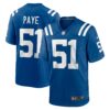 Kwity Paye Indianapolis Colts Nike Game Jersey – Royal